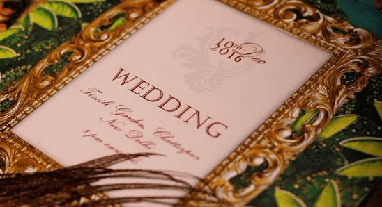 Wedlock Invitations by Aashna Nayyar- Wedding Cards